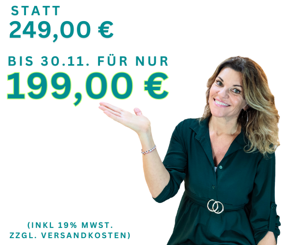 Statt 249 Euro, bis 30.11. nur 199 Euro
